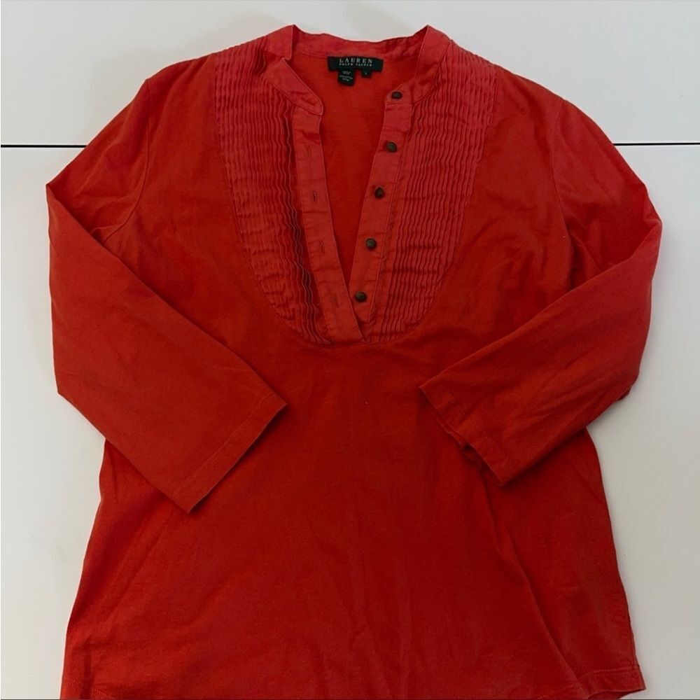 Ralph Lauren large orange blouse
